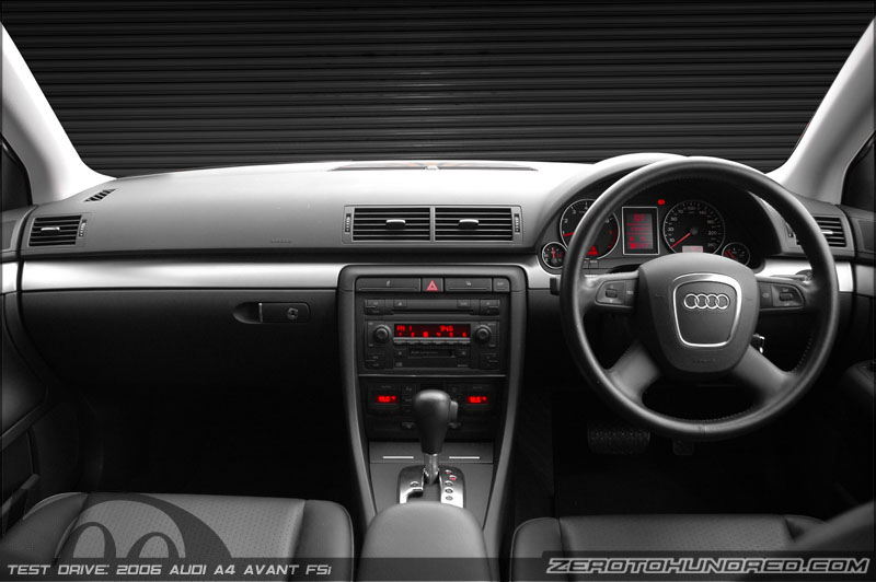 audi a4 interior photos. Drive: 2006 Audi A4 Avant FSi
