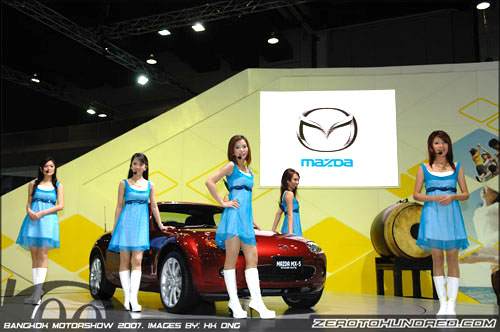 Bangkok Motorshow Thailand Cars and Girls 2007