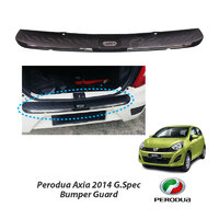 Perodua Axia Bumper Guard With Chromed Line # Material Abs 1Set Rm150.jpg