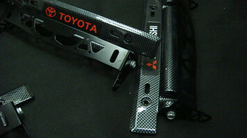 Japanese Carbon Adjustable Number Plate Frame Model 29316 -1.jpg