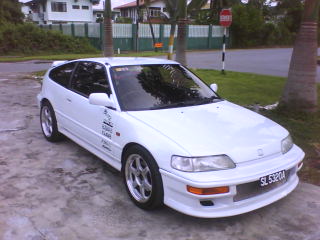 Honda crx b16b #4