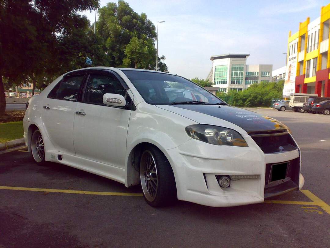 toyota vios wide body #2