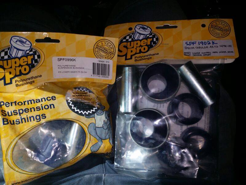 toyota corolla polyurethane bushings #7