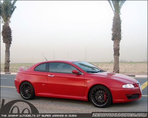 Walid and I recently decided to upgrade our 32litre Alfa Romeo GT Coup
