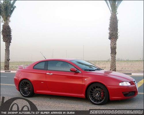  Walid and I recently decided to upgrade our 32litre Alfa Romeo GT Coup 