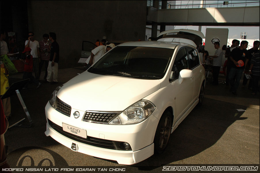 Modified nissan tiida latio