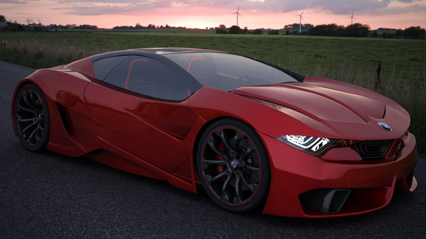 Lamborghini, Ferrari & BMW Concept Studies by Iranian Designer Lamborghini, Ferrari & BMW Concept Studies by Iranian Designer