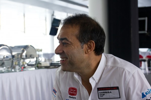 Interview: Tan Sri Azman Yahya for Team Sime Darby, Porsche Carrera Cup