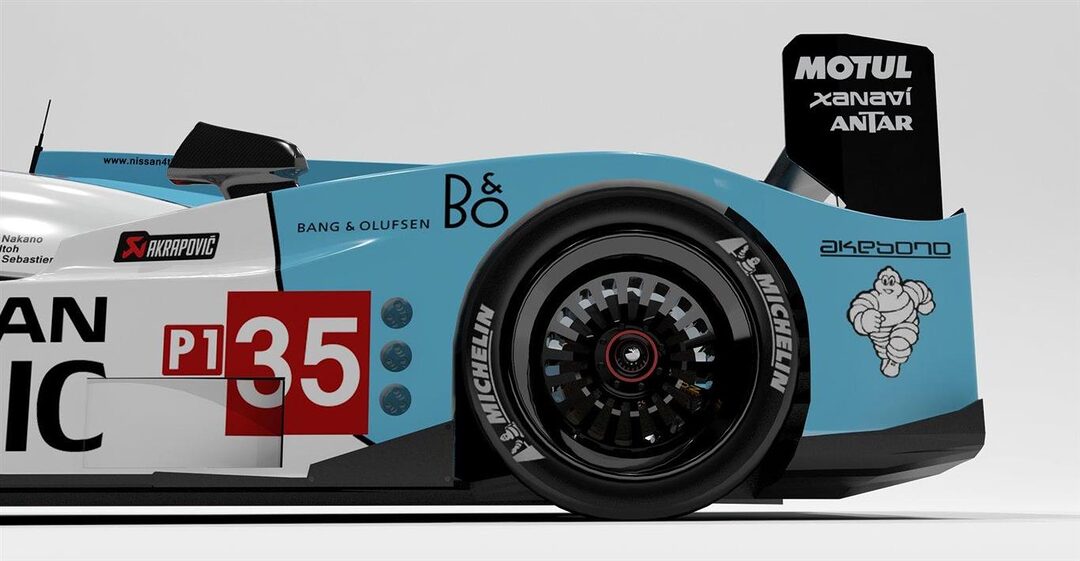 Nissan le mans lmp1 #10