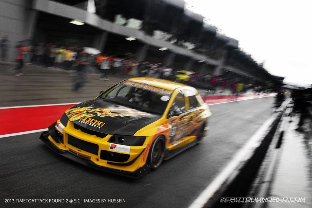 st wangan timetoattack 2014 evo