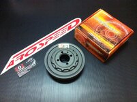 Mitsubishi EVO123 Arospeed Light Weight Crank Pulley (2).JPG