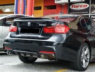BMW F30 M sport M Performance carbon fiber diffuser 4.jpg