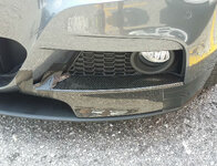 BMW F30 M Performance carbon fiber front splitter 2.jpg