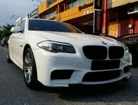BMW F10 M5 bodykit conversion with Hamann lip 1.jpg