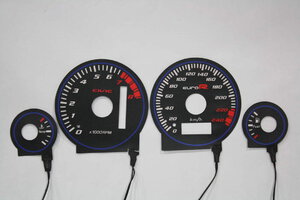 Electro Luminescent Gauge Panel For Honda Civic 1.7 ES 01-03 Taiwan #Dimmer Control,#Easy Instal.jpg