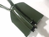Fold-able green color shovel small 21''10.jpg