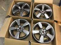 Subaru Impreza  Wheel Rim #Spec 18X8.5X18# Made In Japan# Pcd 5X114.3# 80% New 1Set 4pc Rm1800.jpg