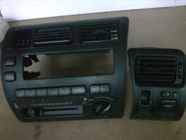 USED ITEM. TOYOTA AE100.AIR COND CONTROL PANEL WITH SIDA MIRROR SWITCH RM180NETT.jpg