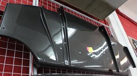 Mit. Lancer Evo X Varis style CF diffuser.JPG