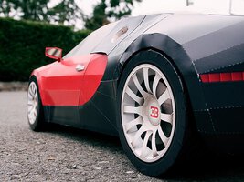 Bugatti Veyron (Papercraft) - 03.jpg