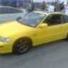 yellow crx