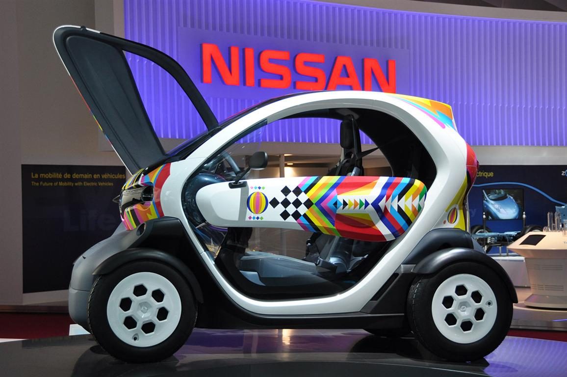 Renault Twizy pizza