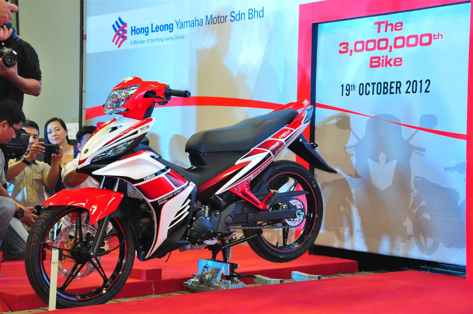 Hong Leong Yamaha Motor Produces 3 Millionth Bike! undefined Zerotohundred |  Zerotohundred