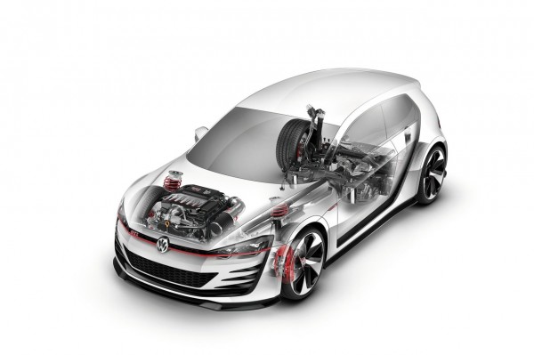 2013-Volkswagen-Design-Vision-GTI-Concept-Engine-View