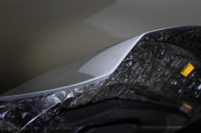 lexus rcf carbon wing in auto carriage IMG_70022