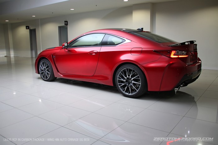 lexus rcf carbon wing in auto carriage IMG_70122
